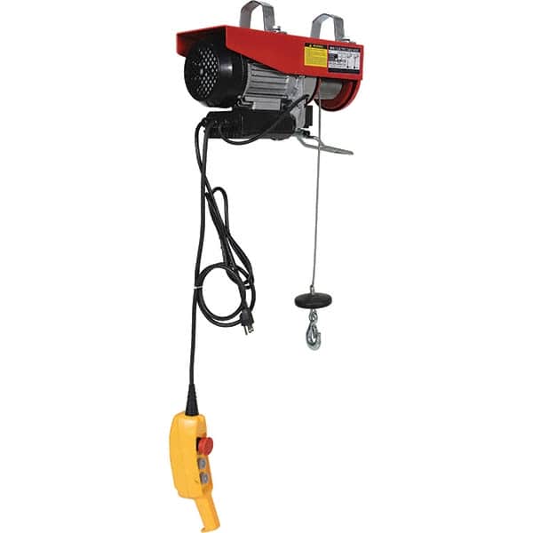Vestil - Electric Hoists   Type: Cable Hoists    Load Capacity (Lb.): 1,500 - Exact Tooling