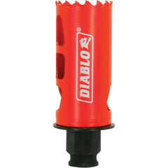 Freud - 1-1/4" Diam, 2-3/8" Cutting Depth, Hole Saw - Bi-Metal Saw, Toothed Edge - Exact Tooling