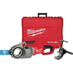 Milwaukee Tool - Power Pipe Threaders Type: Cordless Pipe Threader Voltage: 18 - Exact Tooling