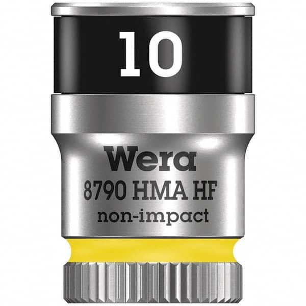 Wera - Specialty Sockets Type: Shallow Socket Size (mm): 10.0 - Exact Tooling