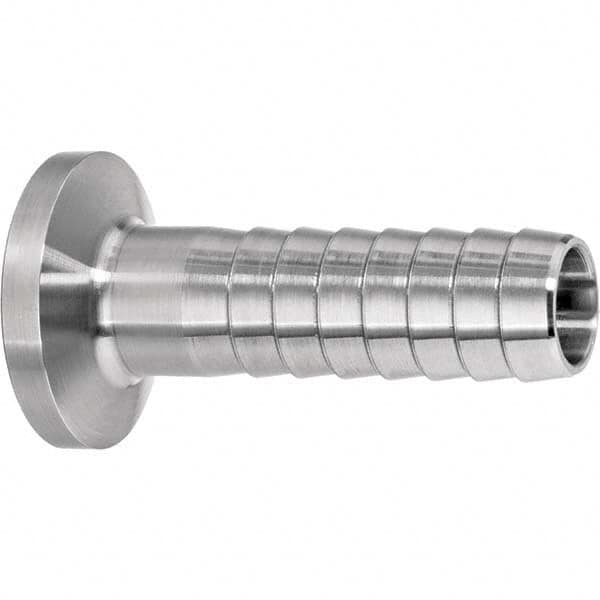 Value Collection - Sanitary Stainless Steel Pipe Fittings Type: Barbed Hose Adapter Style: Quick-Clamp - Exact Tooling