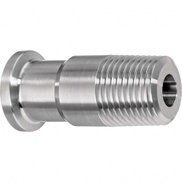 Value Collection - Sanitary Stainless Steel Pipe Fittings Type: Male Straight Style: Quick-Clamp - Exact Tooling