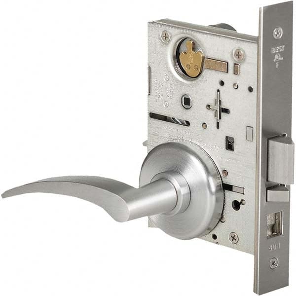 Best - Office Lever Lockset for 1-3/4" Thick Doors - Exact Tooling