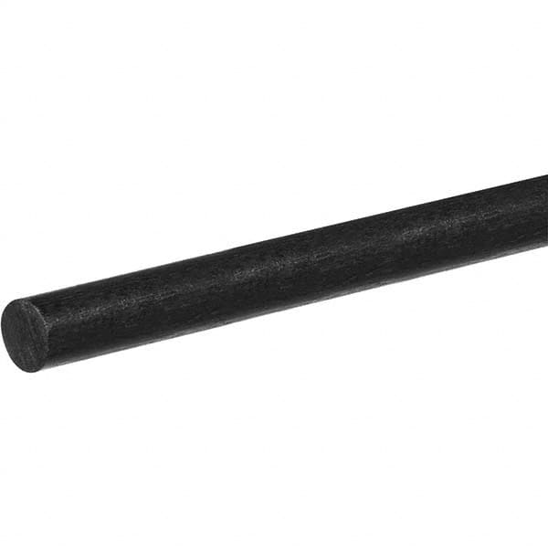 USA Sealing - 1' x 5/8" Black Carbon Fiber (Unidirectional) Rod - Exact Tooling