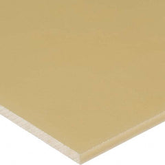 USA Sealing - 3' x 2" x 1/2" Beige ABS Rectangular Bar - Exact Tooling
