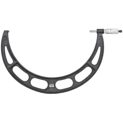 Starrett - Mechanical Outside Micrometers; Minimum Measurement (Inch): 13 ; Minimum Measurement (Decimal Inch): 13 ; Maximum Measurement (Decimal Inch): 14 ; Graduation (Decimal Inch): 0.001 ; Features: Starrett Satin Chrome Finish - No Glare - Exact Tooling