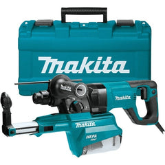 Makita - 120 Volt 1" SDS Plus Chuck Electric Rotary Hammer - 0 to 4,500 BPM, 0 to 1,100 RPM, Reversible - Exact Tooling