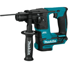 Makita - 12 Volt 5/8" Keyless Chuck Cordless Rotary Hammer - 0 to 4,800 BPM, 0 to 680 RPM, Reversible - Exact Tooling