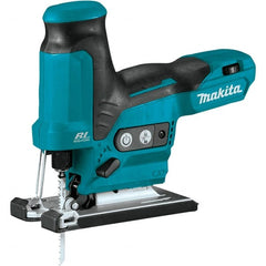 Makita - 12 Volt, 3,000 SPM, 7/8" Stroke Length, Lithium-Ion Cordless Jigsaw - 90° Cutting Angle, Series 12V MAX - Exact Tooling