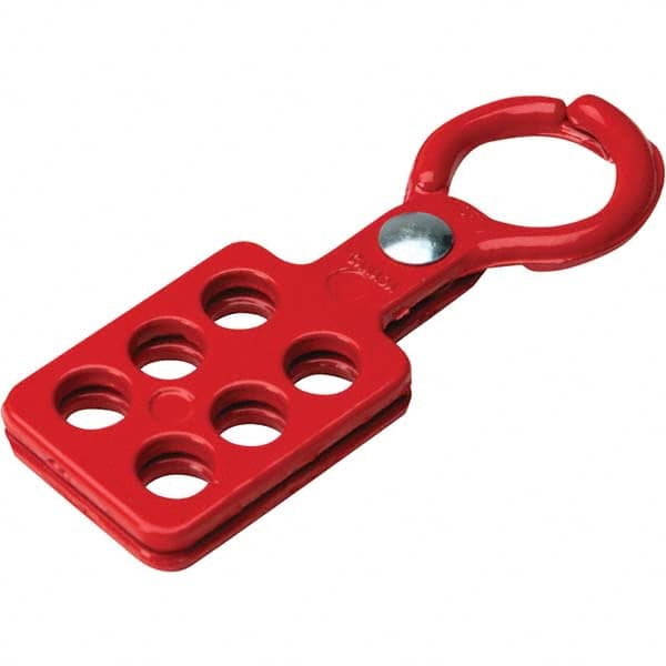 Brady - Lockout Hasps Hasp Type: Scissor-Action Jaw Type: Single Jaw - Exact Tooling