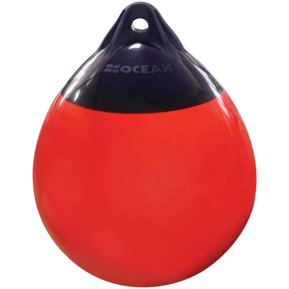 Ocean Fender - Flotation Device Accessories; Type: Buoy ; For Use With: Boat ; Additional Information: Ocean Buoy R5, 68X90cm, Red/Blue - Exact Tooling
