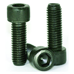 #1-72 × 3/8″ - Black Finish Heat Treated Alloy Steel - Cap Screws - Socket Head - Exact Tooling