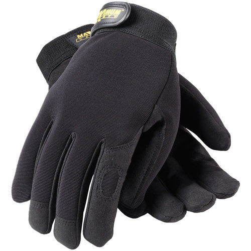 120-MX2805/M Mechanics Gloves - Professional Mechanic's Gloves - Black - Exact Tooling