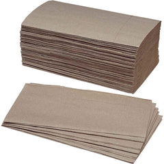 Ability One - Paper Towels; Type: Single Fold ; Color: Kraft ; Width (Inch): 9 1/4 ; Sheets per Pack/Roll: 250 ; Recycled Fiber: Yes - Exact Tooling