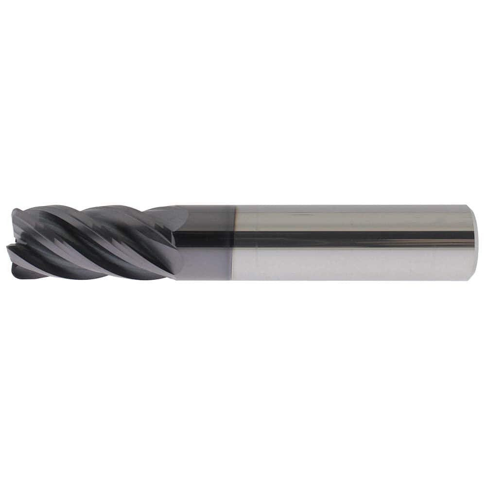 ProMax - Corner Radius & Corner Chamfer End Mills; Mill Diameter (Inch): 1 ; Mill Diameter (Decimal Inch): 1.0000 ; End Type: Single ; Corner Radius (Inch): 0.2500 ; Number of Flutes: 5 ; Material: Solid Carbide - Exact Tooling