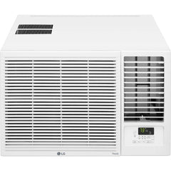 LG Electronics - 12,000/9,800 & 17,500/18,000 BTU 7.8/7.3 & 15/16 Amp EER 11.2 Window Air Conditioner with Electric Heat - Exact Tooling
