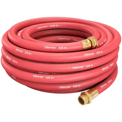 Gilmour - Water & Garden Hose; Type: Commercial Hose ; Length (Feet): 50.000 ; Thread Size: 5/8 ; Hose Diameter (Inch): 0.63 ; Material: Rubber ; Working Pressure (psi): 657.000 - Exact Tooling