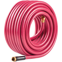 Gilmour - Water & Garden Hose; Type: Farm & Ranch ; Length (Feet): 90.000 ; Thread Size: 5/8 ; Hose Diameter (Inch): 0.63 ; Material: Rubber; Vinyl Blend ; Working Pressure (psi): 500.000 - Exact Tooling