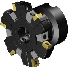 Sandvik Coromant - Indexable Slotting Cutters; Connection Type: Arbor Hole ; Maximum Depth of Cut (mm): 7.60 ; Cutter Diameter (mm): 80.00 ; Hole Diameter (mm): 27.0000 ; Number of Teeth: 6 ; Toolholder Style: R331.52 - Exact Tooling