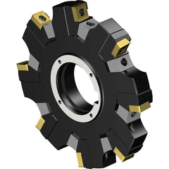 Sandvik Coromant - Indexable Slotting Cutters; Connection Type: Arbor Hole ; Maximum Depth of Cut (Decimal Inch): 0.4170 ; Cutter Diameter (mm): 127.00 ; Hole Diameter (mm): 38.1000 ; Number of Teeth: 8 ; Toolholder Style: L331.52 - Exact Tooling