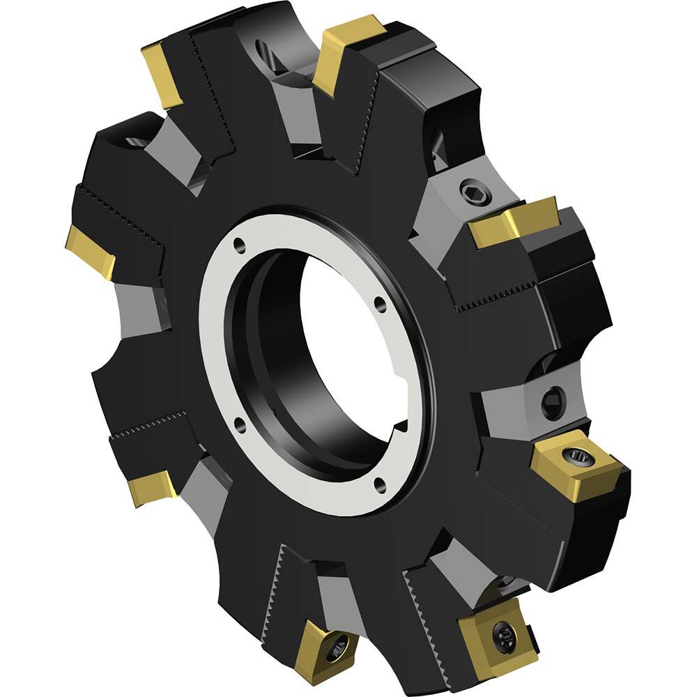 Sandvik Coromant - Indexable Slotting Cutters; Connection Type: Arbor Hole ; Maximum Depth of Cut (mm): 10.60 ; Cutter Diameter (mm): 125.00 ; Hole Diameter (mm): 40.0000 ; Number of Teeth: 8 ; Toolholder Style: R331.52 - Exact Tooling