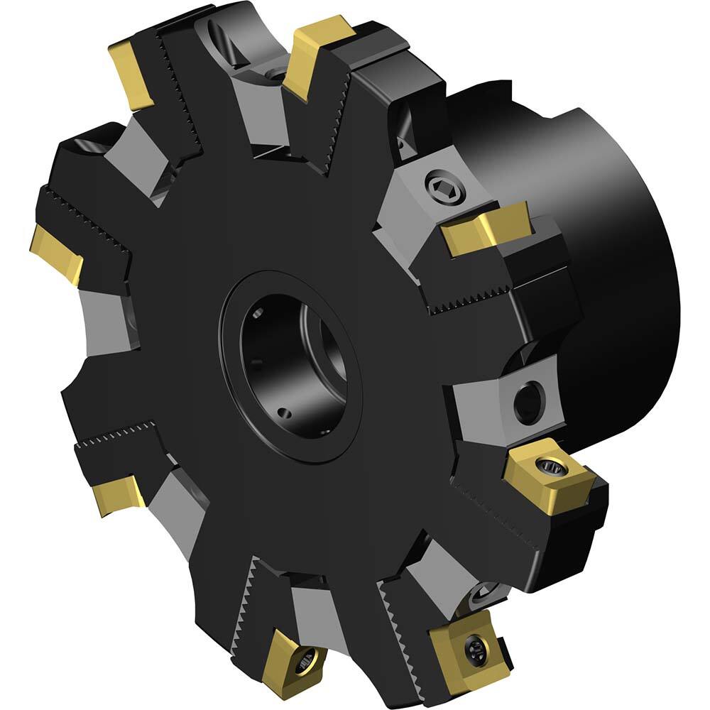 Sandvik Coromant - Indexable Slotting Cutters; Connection Type: Arbor Hole ; Maximum Depth of Cut (mm): 7.60 ; Cutter Diameter (mm): 100.00 ; Hole Diameter (mm): 27.0000 ; Number of Teeth: 8 ; Toolholder Style: R331.52 - Exact Tooling