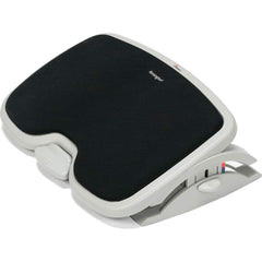 Ability One - Foot Rests; Position Type: Adjustable Footrest ; Color: Black; Gray ; Width (Inch): 21.5 ; Maximum Height: 5 (Inch); Minimum Height: 3.5 (Inch) - Exact Tooling