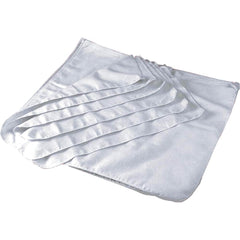 Ability One - Rags & Cloth Towels; Fabric Style: Knitcloth ; Material: Cotton ; Color: White ; Container Type: Pack ; Length (Inch): 21 ; Width (Inch): 14 - Exact Tooling