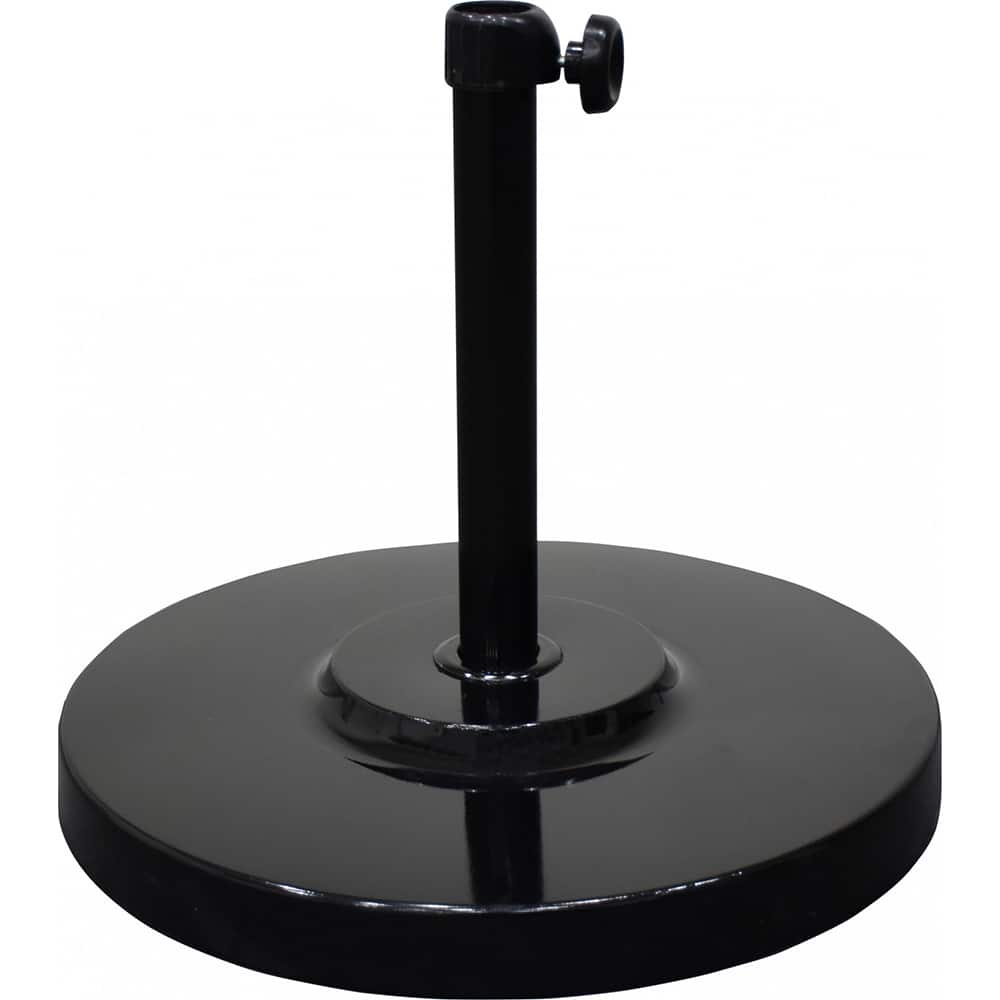 California Umbrella - Patio Furniture Parts & Accessories; Type: Umbrella Base ; Material: Steel/Polycarbonate ; Color/Finish: Black - Exact Tooling