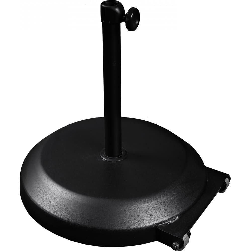 California Umbrella - Patio Furniture Parts & Accessories; Type: Umbrella Base ; Material: Steel/Polycarbonate ; Color/Finish: Black - Exact Tooling