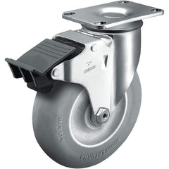 Linco - Standard Casters; Mount: Top Plate ; Style: Swivel ; Wheel Diameter: 3-1/2 (Inch); Wheel Width: 1-1/4 (Inch); Overall Height (Inch): 4-11/16 ; Load Capacity (Lb.): 250.000 - Exact Tooling