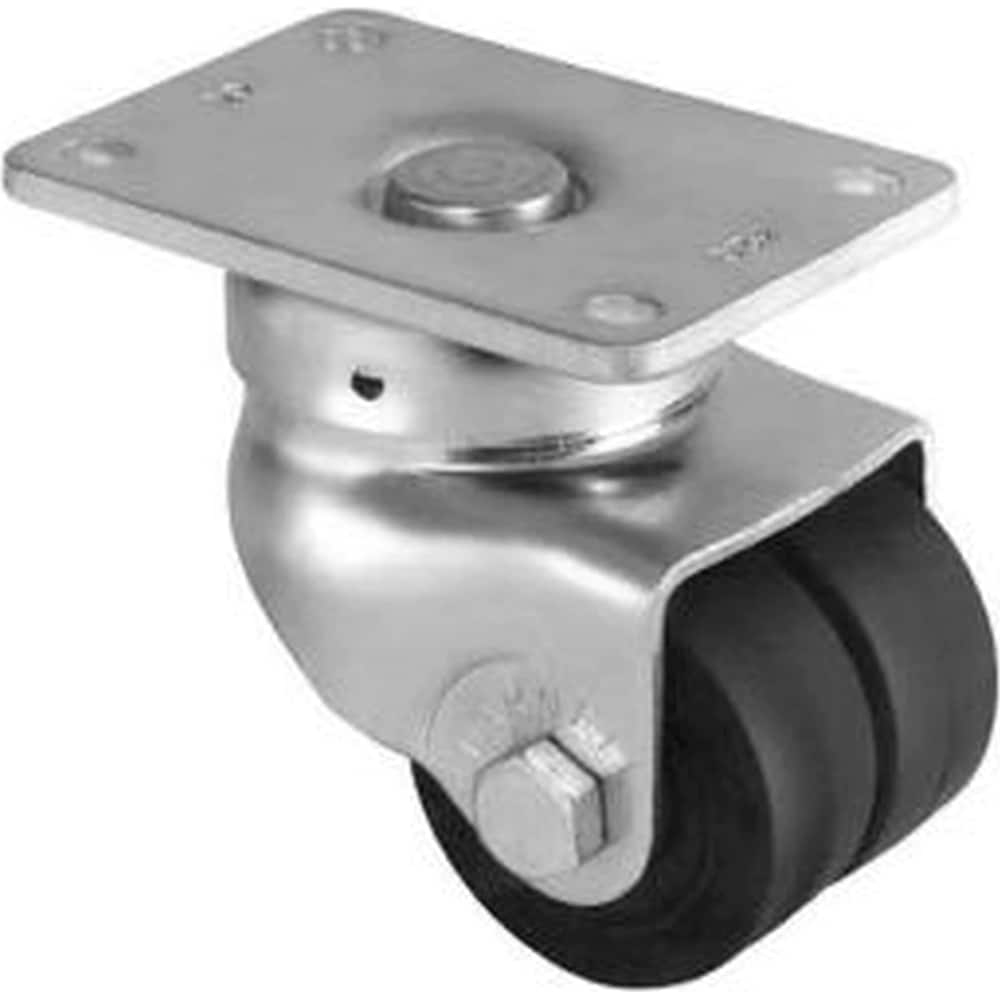 Linco - Standard Casters; Mount: Top Plate ; Style: Swivel ; Wheel Diameter: 2-1/2 (Inch); Wheel Width: 7/8 (Inch); Overall Height (Inch): 3-1/8 ; Load Capacity (Lb.): 400.000 - Exact Tooling
