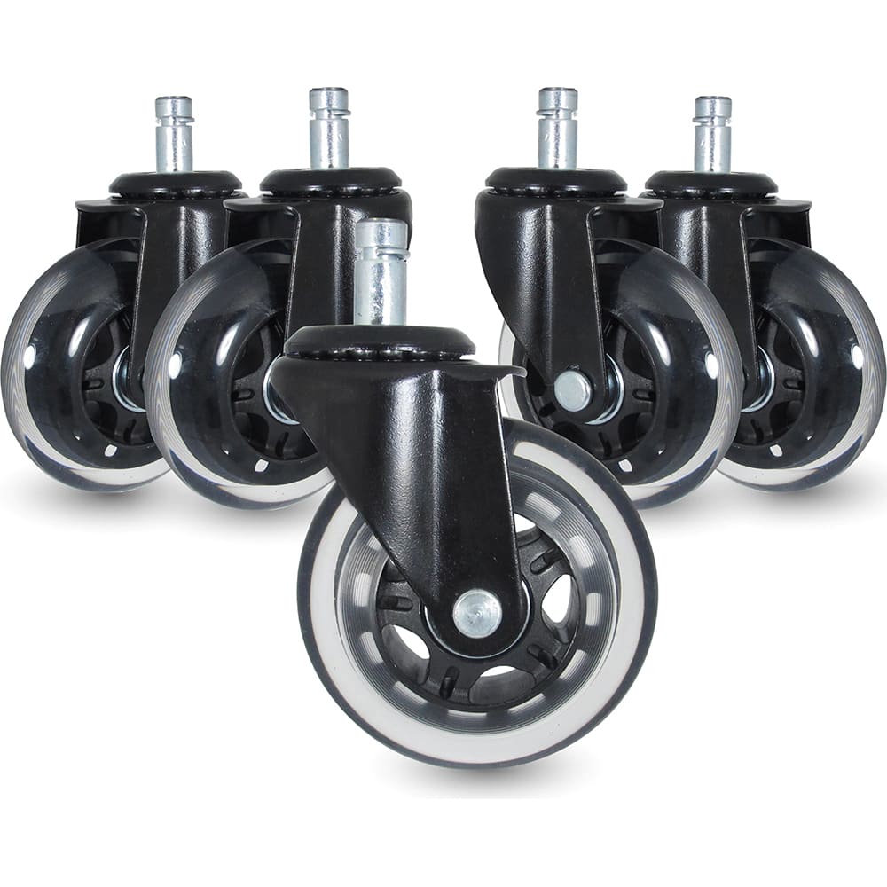Linco - Standard Casters; Mount: Friction Ring Stem ; Style: Swivel ; Wheel Diameter: 3 (Inch); Wheel Width: 1 (Inch); Overall Height (Inch): 4-1/8 ; Load Capacity (Lb.): 600.000 - Exact Tooling