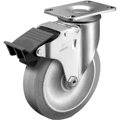 Linco - Standard Casters; Mount: Top Plate ; Style: Swivel ; Wheel Diameter: 3-1/2 (Inch); Wheel Width: 1-1/4 (Inch); Overall Height (Inch): 4-11/16 ; Load Capacity (Lb.): 250.000 - Exact Tooling
