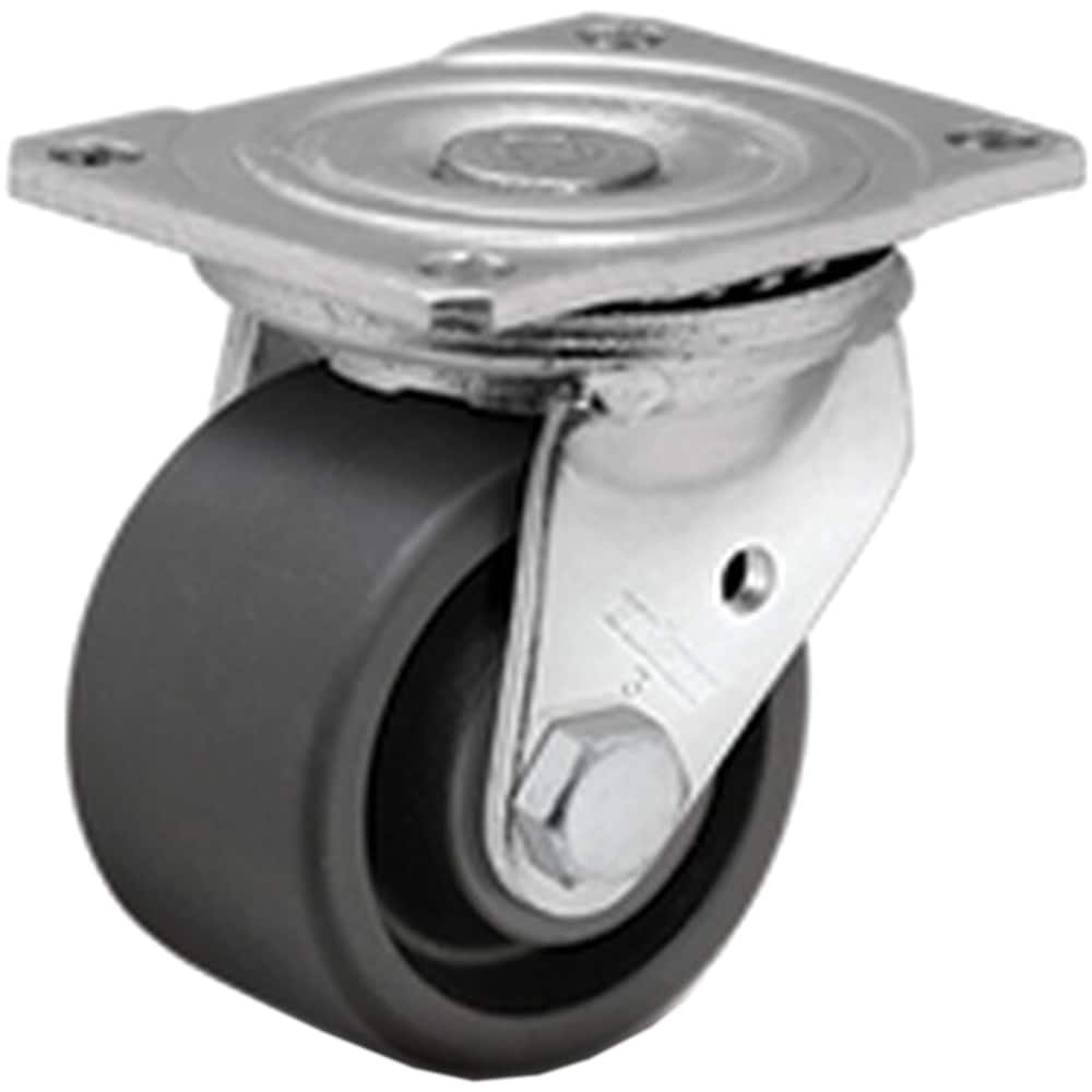 Linco - Standard Casters; Mount: Top Plate ; Style: Swivel ; Wheel Diameter: 3 (Inch); Wheel Width: 2-1/2 (Inch); Overall Height (Inch): 4-1/8 ; Load Capacity (Lb.): 1200.000 - Exact Tooling