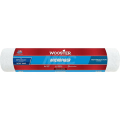 Wooster Brush - Paint Roller Covers; Type: Roller Cover ; Nap Size (Inch): 9/16 ; Nap Size (Decimal Inch): 0.5625 ; Width (Inch): 14 ; Texture: Semi-Rough ; Material: Microfiber - Exact Tooling