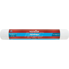 Wooster Brush - Paint Roller Covers; Type: Roller Cover ; Nap Size (Inch): 3/8 ; Nap Size (Decimal Inch): 0.3750 ; Width (Inch): 18 ; Texture: Semi-Smooth ; Material: Microfiber - Exact Tooling