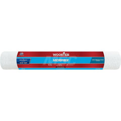 Wooster Brush - Paint Roller Covers; Type: Roller Cover ; Nap Size (Inch): 9/16 ; Nap Size (Decimal Inch): 0.5625 ; Width (Inch): 18 ; Texture: Semi-Rough ; Material: Microfiber - Exact Tooling
