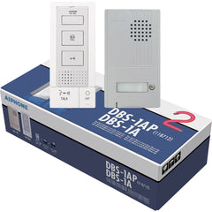 Aiphone - Intercoms & Call Boxes; Intercom Type: Audio Master Kit ; Connection Type: Corded ; Number of Channels: 1 ; Number of Stations: 1 ; Height (Decimal Inch): 3.250000 ; Width (Decimal Inch): 5.2500 - Exact Tooling