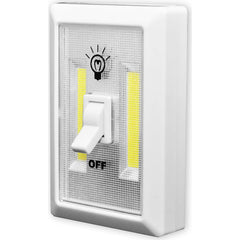 GoGreen Power - Flashlights; Type: Industrial/Tactical ; Bulb Type: LED ; Battery Size: AAA ; Rechargeable: Disposable ; Body Color: White ; Complete Light Output (Lumens): 200 - Exact Tooling