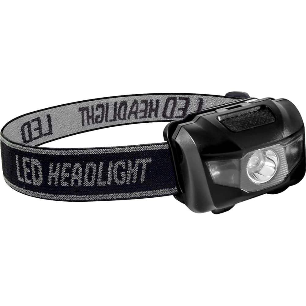 GoGreen Power - Flashlights; Type: Hands-Free ; Bulb Type: LED ; Battery Size: AAA ; Rechargeable: Disposable ; Body Color: Black ; Complete Light Output (Lumens): 120 - Exact Tooling