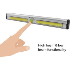 GoGreen Power - Flashlights; Type: Industrial/Tactical ; Bulb Type: LED ; Battery Size: AAA ; Rechargeable: Disposable ; Body Color: Silver ; Complete Light Output (Lumens): 300 - Exact Tooling