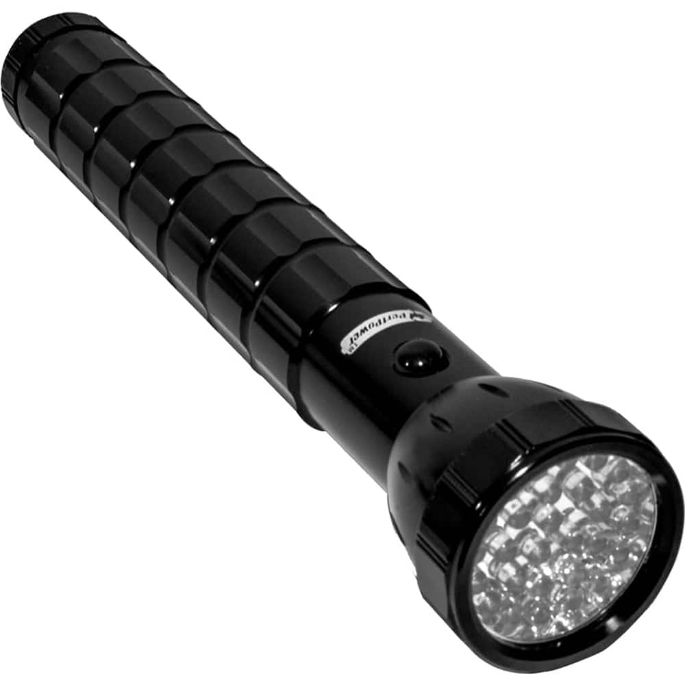 GoGreen Power - Flashlights; Type: Industrial/Tactical ; Bulb Type: LED ; Battery Size: C ; Rechargeable: Disposable ; Body Color: Black ; Complete Light Output (Lumens): 160 (High) - Exact Tooling