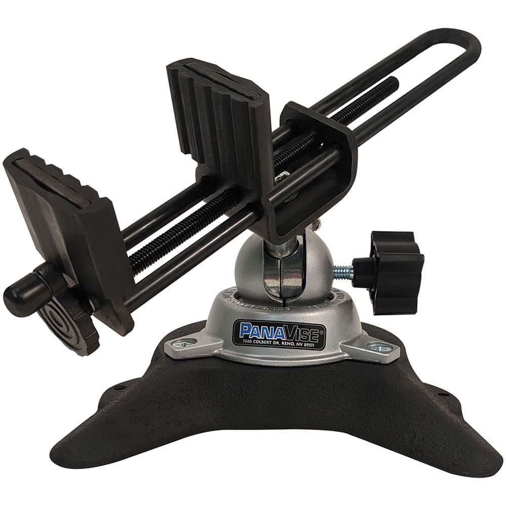Panavise - Modular Vises & Components; System Compatibility: Panavise ; Product Type: Vise ; Jaw Width (mm): 38.10 ; Jaw Width (Inch): 1.5000 ; Jaw Width (Decimal Inch): 1.5000 ; Jaw Opening Capacity (mm): 152.40 (w/ Jaw Pads); 158.80 (w/o Jaw Pads) - Exact Tooling