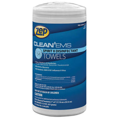 ZEP - Disposable, Pre-Moistened Disinfecting;Disinfectant Wipes - Exact Tooling