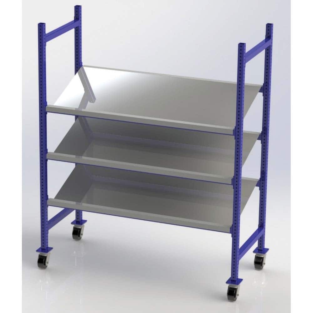 UNEX Manufacturing - Steel Shelving Type: Starter Unit Starter or Add-On: Starter Unit - Exact Tooling