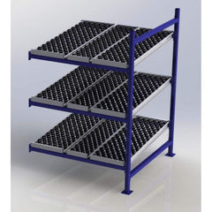 UNEX Manufacturing - Steel Shelving Type: Add-On Unit Starter or Add-On: Add-On - Exact Tooling