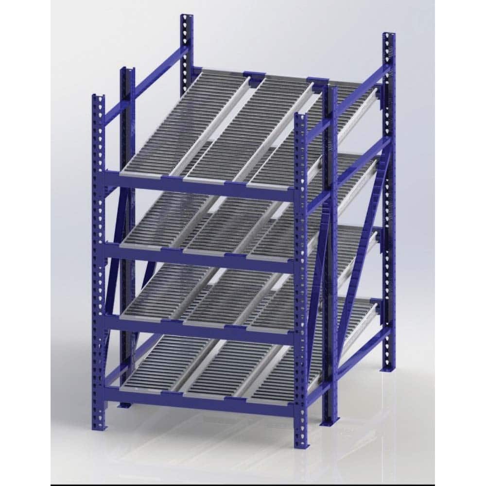 UNEX Manufacturing - Steel Shelving Type: Starter Unit Starter or Add-On: Starter Unit - Exact Tooling