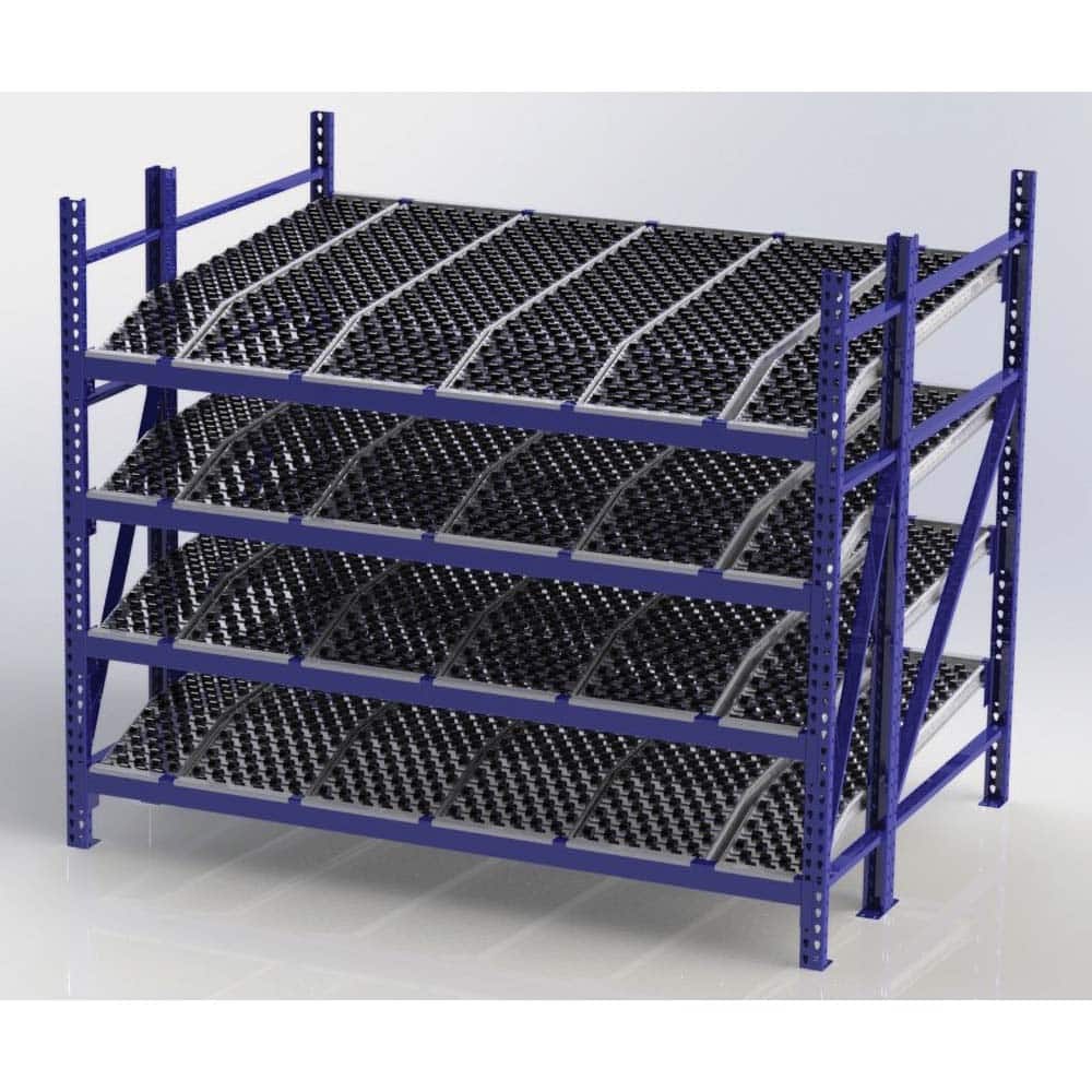 UNEX Manufacturing - Steel Shelving Type: Starter Unit Starter or Add-On: Starter Unit - Exact Tooling