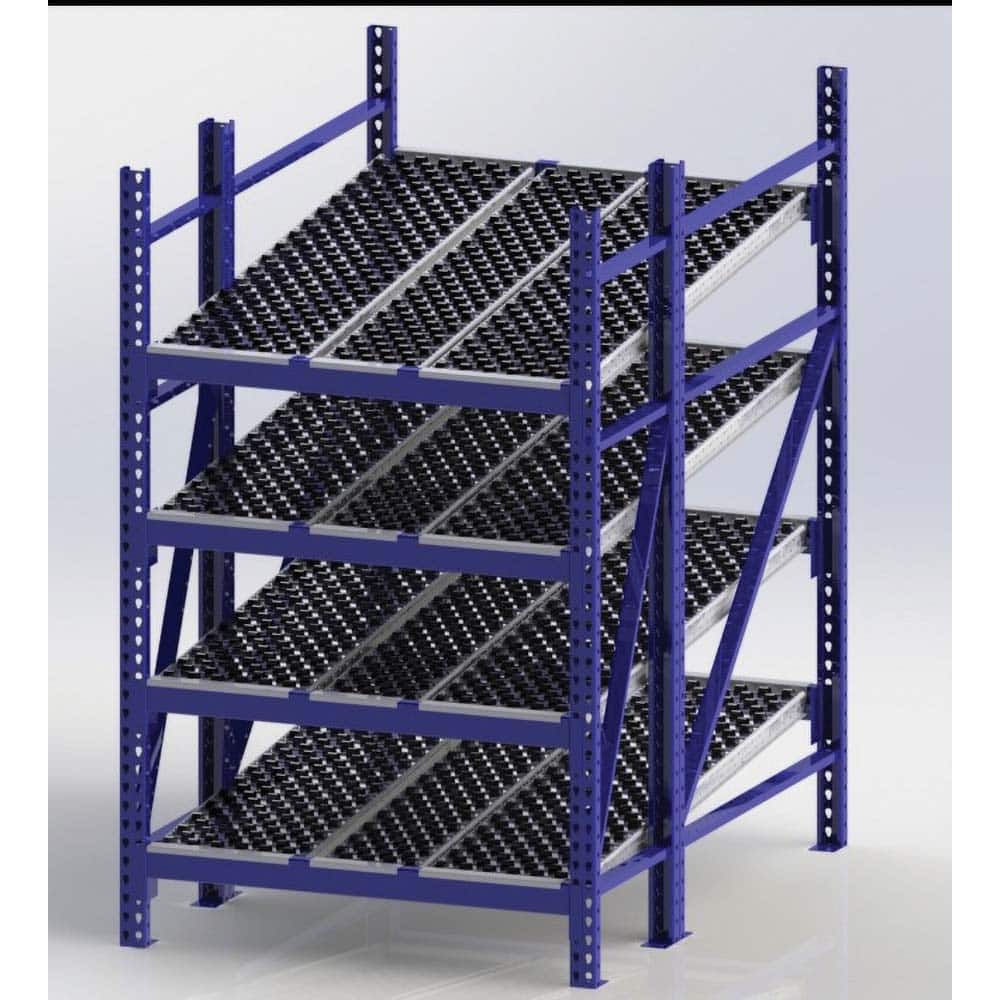 UNEX Manufacturing - Steel Shelving Type: Starter Unit Starter or Add-On: Starter Unit - Exact Tooling